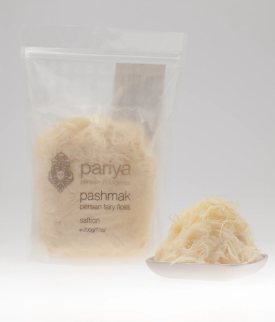 Pashmak Persian Fairy Floss - Saffron