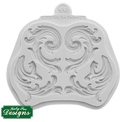 Silicone Mould - Rococo Flourishes