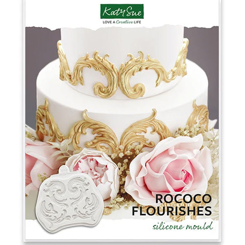 Silicone Mould - Rococo Flourishes