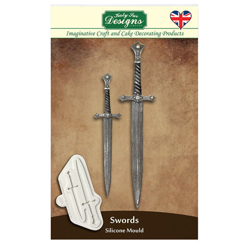 Silicone Mould - Swords - Katy Sue Designs