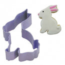 Sitting Easter Bunny Cookie Cutter - Purple