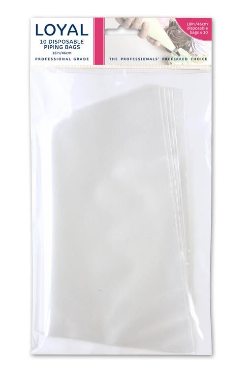 Piping Bags 10pk- Biodegradable Disposable Piping Bags - 18 inch