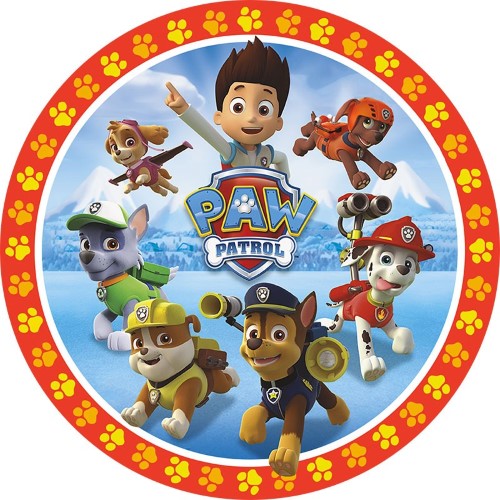 Edible Image - Paw Patrol Group