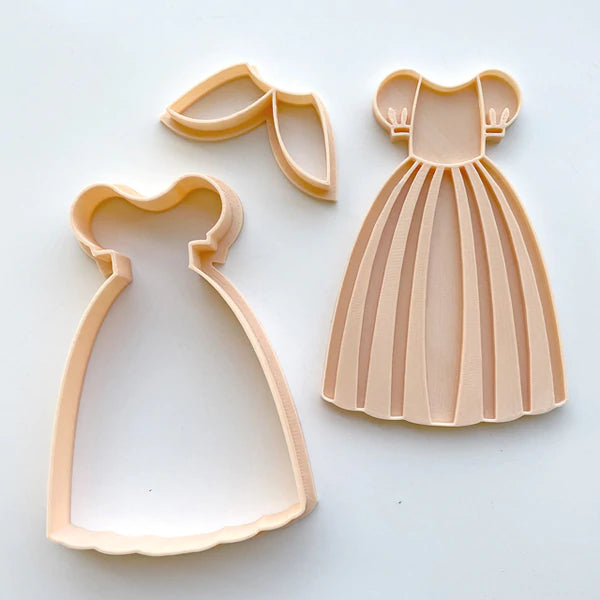 Cutter & Embosser Set - Princess Dress by Little Biskut