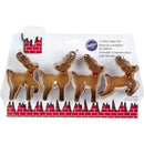 Reindeer Family Cookie Cutter Set 4pc - Wilton Christmas