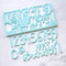 Handwritten - Numbers & Symbols Set - Sweet Stamp - turquoise