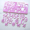Elegant - Numbers & Symbols Set - Sweet Stamp - Fuchsia