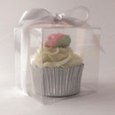 Cupcake Box - 1 Hold (Single) - Clear