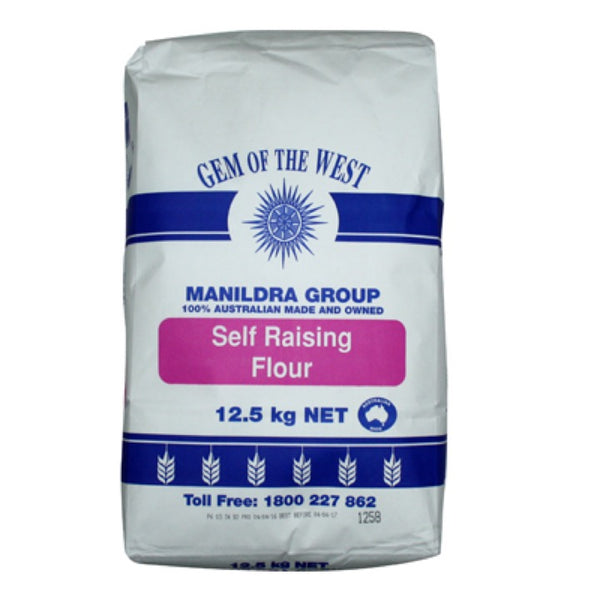 Flour - Self Raising Bulk 12.5kg - Manildra