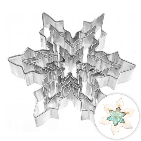 Cookie Cutter Set - Snowflake Cutter Set 5pc