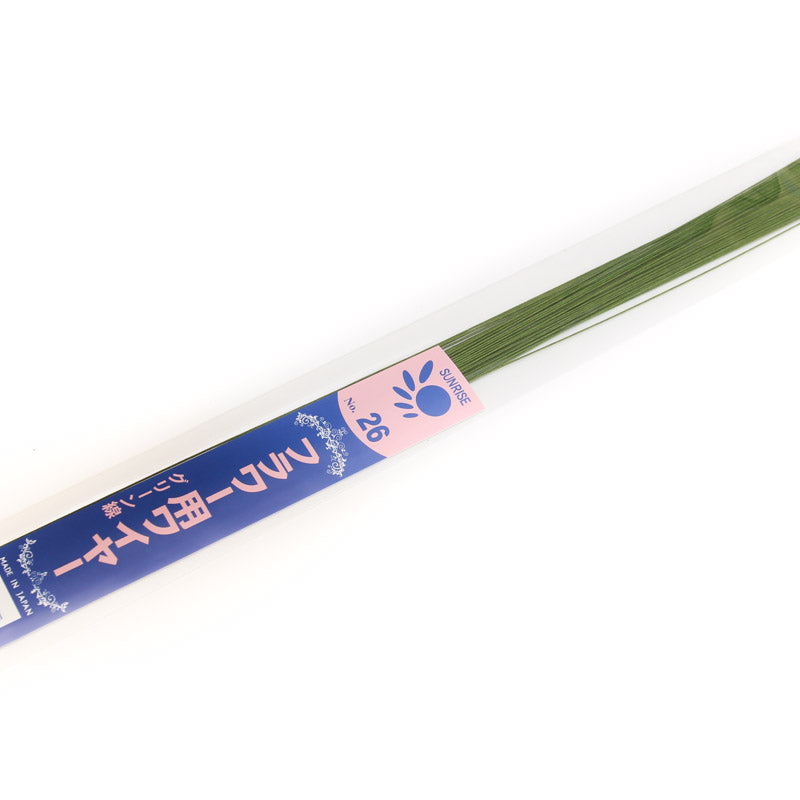 Floral Wire – 28 Gauge Green – Sunrise