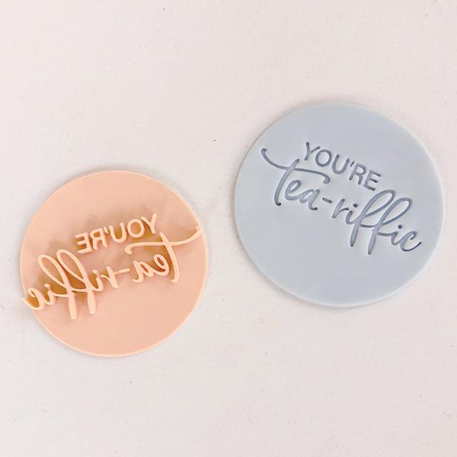 Embosser - You're Tea-riffic - by Little Biskut
