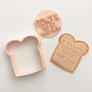 Embosser & Cutter Set - Toast To The New Year - by Little Biskut