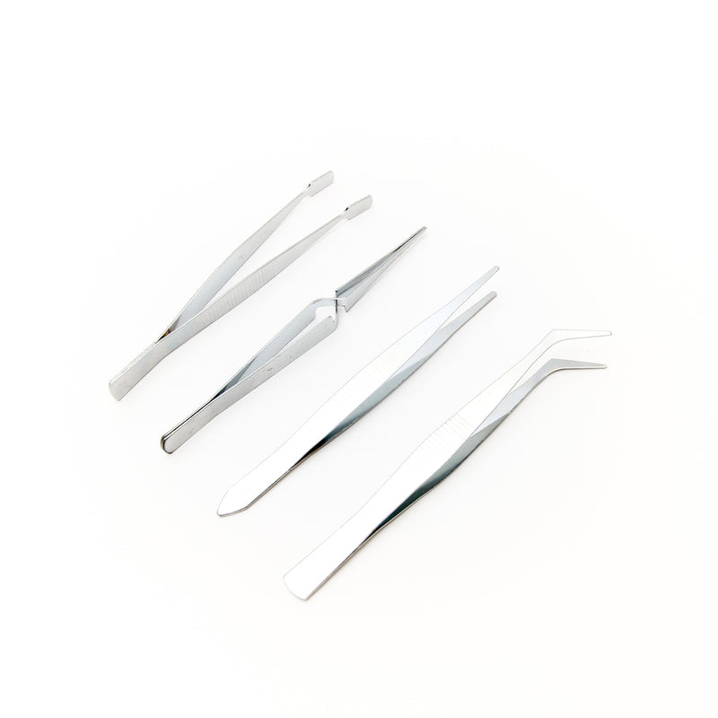 Tweezers for Sugarcraft - Set of 4