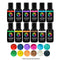 Vivid Gel Paste Food Colour Set - 12pk (x21g)