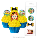 THE WIGGLES EDIBLE WAFER CUPCAKE TOPPERS 16 PC