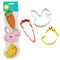Cookie Cutter Set - Whimsical Easter 3 pc Set (Carrot, Bunny, Chick)